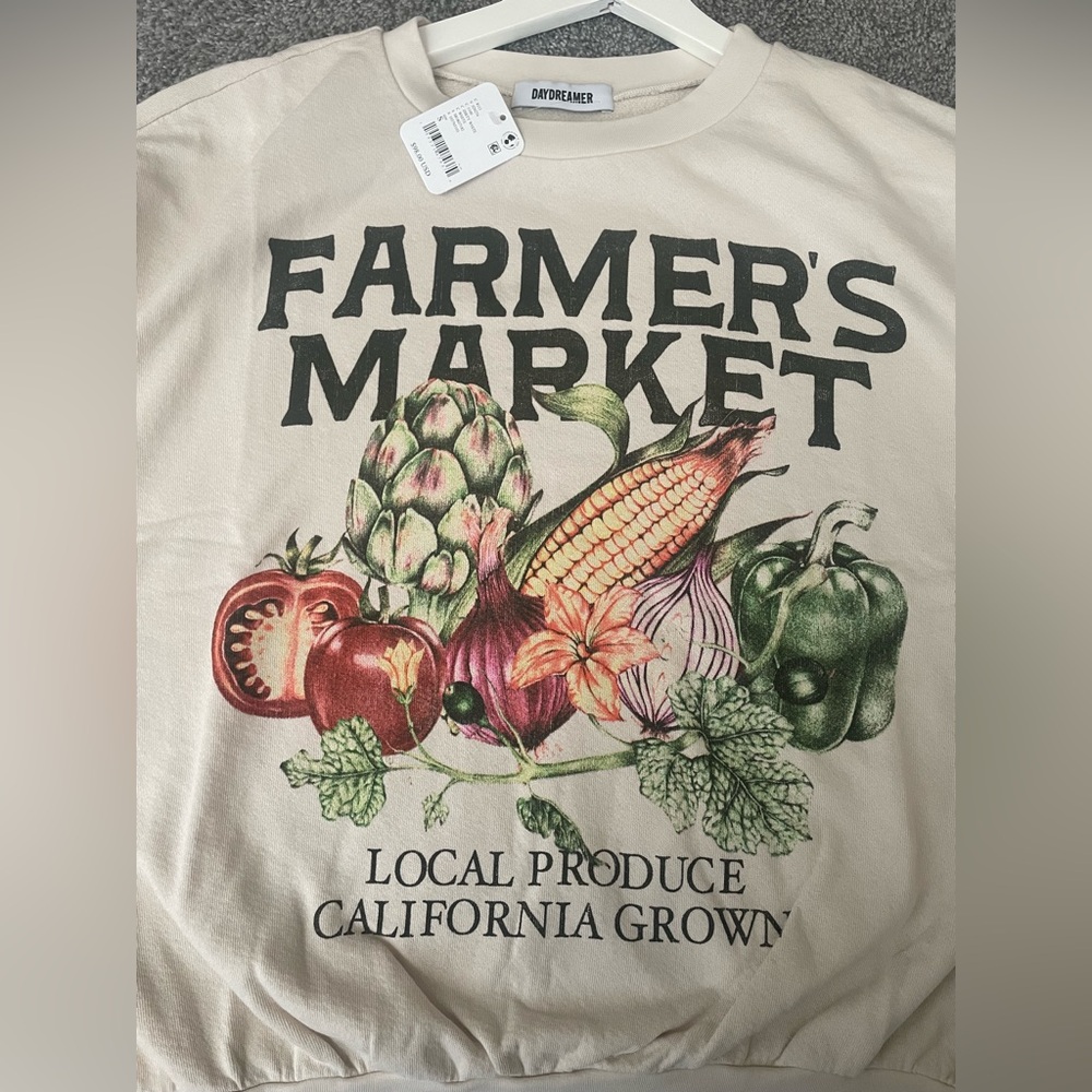 Free People x Daydreamer Local Produce Oversized Crew - Picture 5 of 5